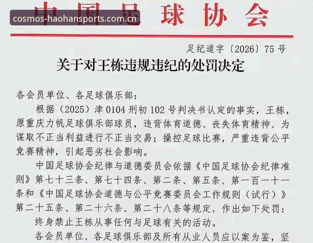 揭秘足协第三批禁足名单：从赛事数据里看不懂的行业风暴