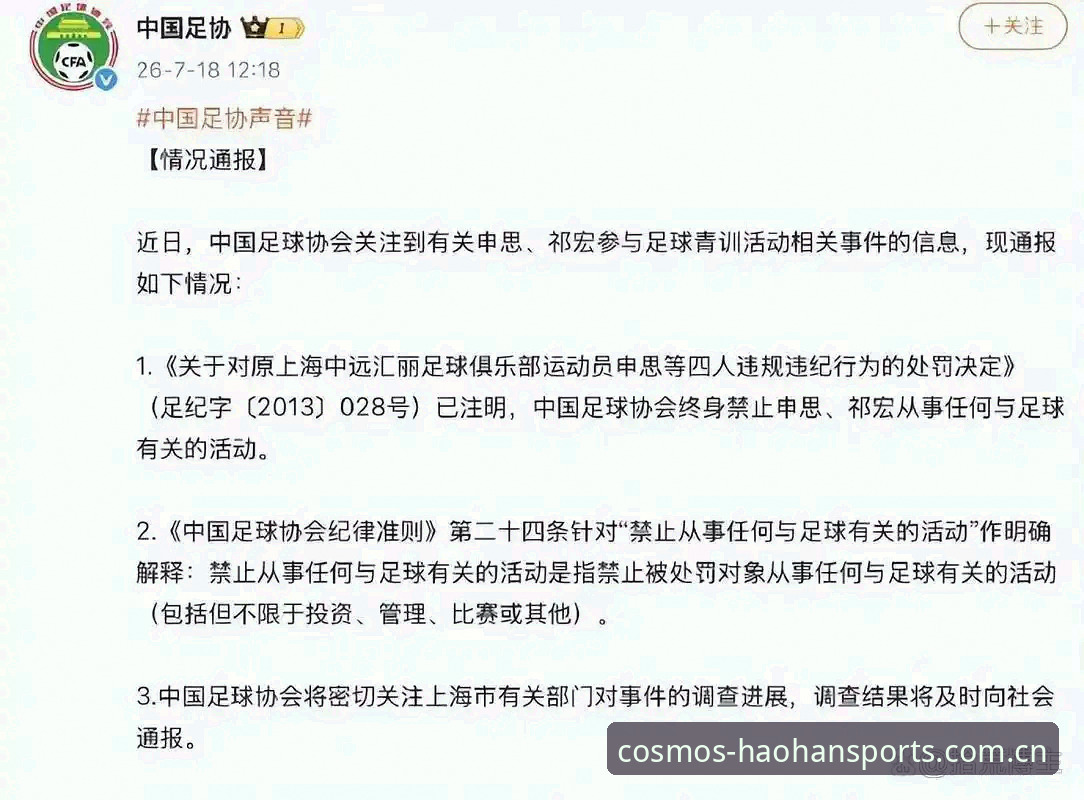 中国足协第三批禁足名单最新动态：17人终身禁足，浩瀚体育创见季功能详解梳理关键数据